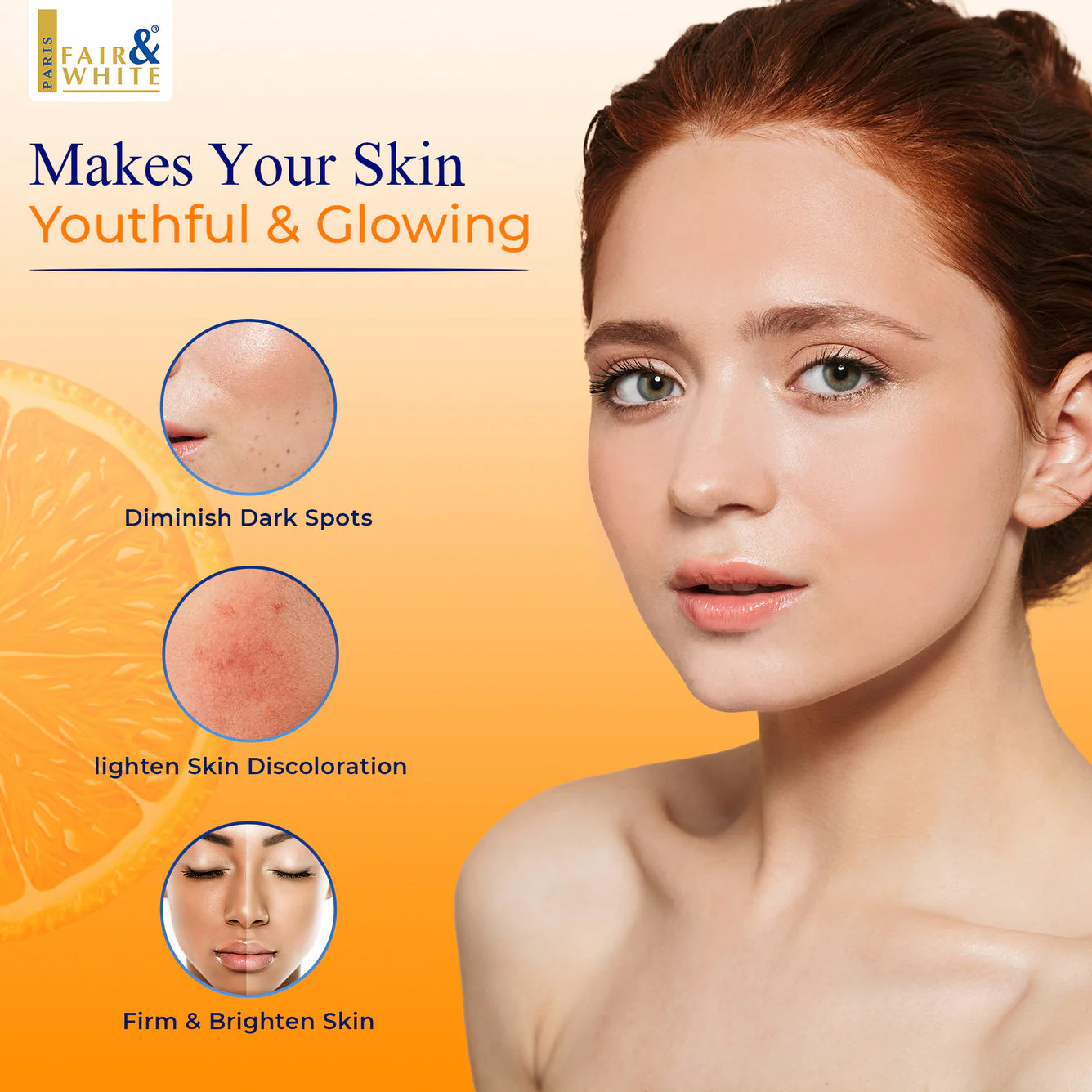 Fair and White Exclusive Whitenizer Serum with Pure Vitamin "C" 30 ml / 1 fl oz - Image 3